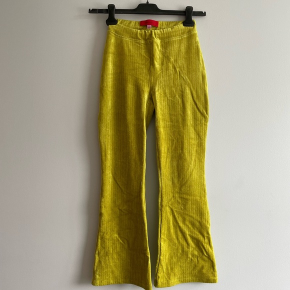 ECKHAUS LATTA Ribbed Velour Pant (XS)(SSENSE Exclusive) - Picture 1 of 5